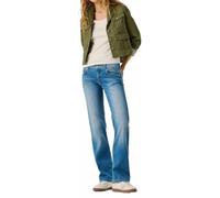Pepe Jeans Straight Jeans LW Venus, Azul (Denim-3ab), 29W / 34L para Mujer