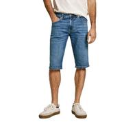 Pepe Jeans Straight Short Pantalones Cortos, Azul (Denim-Ee5), 30W para Hombre