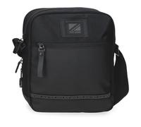 Pepe Jeans Stratford Bandolera Portatablet Negro 22x27x8 cms Poliéster by Joumma Bags
