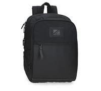 Pepe Jeans Stratford Mochila para Portátil Negro 25x37x10 cms Poliéster 9,25L by Joumma Bags