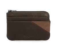 Pepe Jeans Striking Monedero Marrón 11x7x1,5 cms Piel