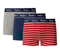 Pepe Jeans Stripes Tk 3p Pantalones Cortos, Rojo (Rojo), S para Hombre