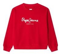 Pepe Jeans Sudadera Annie para niña, Rojo (Rojo Profundo), 8, Rojo (Rojo Profundo), 8 años