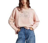 Pepe Jeans Bailey Sweatshirt, Rosa (Ash Rose), XS para Mujer
