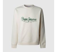 Pepe Jeans Sudadera 'DUMAS' verde / blanco, Talla S
