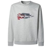 Pepe Jeans Sudadera Trey Crew para Hombre, Gris (Light Grey Marl), L
