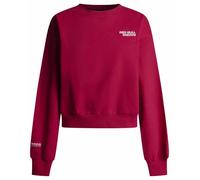 Pepe Jeans Sudadera W Reflect Logo Crew para Mujer, Rosa (Framboise Pink), L