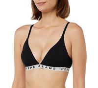 Pepe Jeans Sujetador con Logo B para Mujer, Negro (Negro), XL