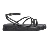 Pepe Jeans Summer Studs Sandalia Mujer, Negro (Black), 6