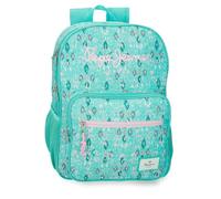 Pepe Jeans Sun Mochila Adaptable a Carro Turquesa Verde 30x40x13 cm Poliéster 15,6L by Joumma Bags