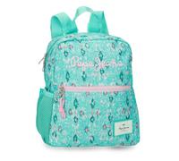 Pepe Jeans Sun Mochila de Paseo Turquesa Verde 24x28x10 cm Poliéster 6,72L by Joumma Bags
