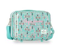 Pepe Jeans Sun Nececer Adaptable Turquesa Verde 29x21x15 cm Rígido ABS 9,1L 0,8 kgs by Joumma Bags