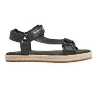 Pepe Jeans Sunset Savage Sandalia para Hombre, Negro (Black), 10