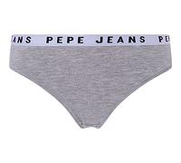 Pepe Jeans Tanga con Logotipo para Mujer, Gris (Grey Marl), M