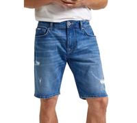 Pepe Jeans Taper Short para Hombre, Azul (Denim-RH7), 28W