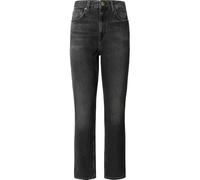 Pepe Jeans Tapered Jeans HW Violet, Negro (Denim-9fa), 27W x 28L para Mujer