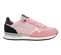 Pepe Jeans Tenis Brit Air W para Mujer, Pink Factory Pink, 6 UK
