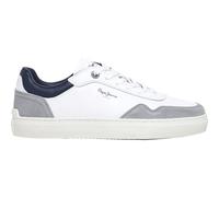 Pepe Jeans Camden Collar M, Sneak Hombre, White, 39 EU