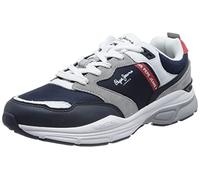 Pepe Jeans Tenis Dave Urban para Hombre, Navy, 6 UK