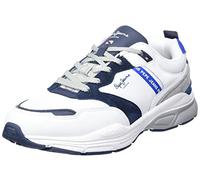 Pepe Jeans Tenis Dave Urban para Hombre, White, 44 EU