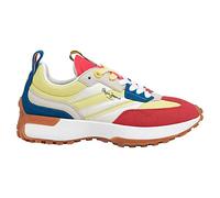 Pepe Jeans Tenis Lucky Print para Mujer, Amarillo ácido, 3 UK
