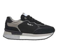 Pepe Jeans Tenis RUSPER Glam W para Mujer, Color Negro (Negro), Talla 7, Black, 7 UK