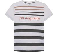 Pepe Jeans Terence tee T-Shirt, Blanco (Off White), 16 Years Niño