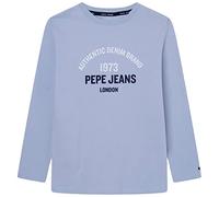 Pepe Jeans Timothy tee T-Shirt, Azul (Bleach Blue), 10 Years Niño