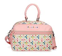 Pepe Jeans Tina Bolsa de Viaje Multicolor 37x25x16 cms Piel Sintética 14.8L