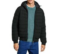 Chaqueta acolchada con capucha Hombre Talla M. Color Negro
