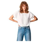 Pepe Jeans - Top Cintura elástica Margot - Color Blanco para Mujer (L)
