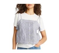 Pepe Jeans - Top de tirantes a rayas - Tops - Mujer - Azul - M -