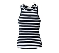 Pepe Jeans Top 'Marian' azul ultramarino / blanco XS EUR