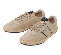 Pepe Jeans Tourist Vegas - Tenis de Lino para Hombre, Color Crudo, Crudo