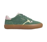 Pepe Jeans- Travis Retro Sneakers- Shoes- Mujer- Verde- 38 EU- Travis Retro Sneakers