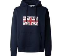 Pepe Jeans Union Hoodie Sudadera, Azul (Azul Dulwich), XL para Hombre