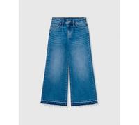Pepe Jeans Wide Leg Jeans Undone Hw Jr Niña, Azul (Denim), 12 Años