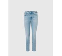 Pepe Jeans Skinny Jeans Hw, Jeans Mujer, Azul (Denim-pf3), 26W / 32L