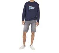Pepe Jeans Vaqueros Hombre Short SLIM GYMDIGO SHORT TRACK - Slim Fit - Azul Gris