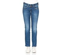 Pepe Jeans Vaqueros para mujer Venus - Corte regular - Azul - Authentic Rope W24-W34 algodón elástico, 000denim (D24), 26W / 32L