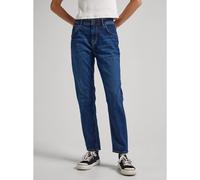 PEPE JEANS Vaqueros rectos tapered de cintura alta, VIOLET. Color dark blue