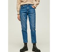 PEPE JEANS Vaqueros rectos tapered de cintura alta, VIOLET. Color Sky blue wiser