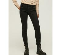 PEPE JEANS Vaqueros skinny, cintura baja, SOHO. Color Washed black
