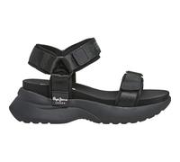 Pepe Jeans Venus Block Sandalia para Mujer, Negro (Black), 3