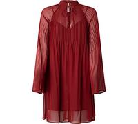 Pepe Jeans Vestido Dunia para Mujer, Rojo (Rojo Quemado), S