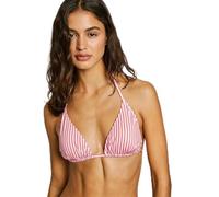 Pepe Jeans Vrt Stripes TR Top Parte Superior, Rosa (Rosa pétalo), M para Mujer