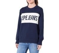 Pepe Jeans W Intarsia Sweater II Prendas de Punto, Azul (Azul Marino), S para Mujer