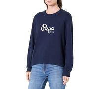 Pepe Jeans W Intarsia Sweater Prendas de Punto, Azul (Azul Marino), L para Mujer