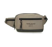 Pepe Jeans Waltford Riñonera Beige 21x12,5x5 cms Poliéster con Detalles en Piel Sintética by Joumma Bags