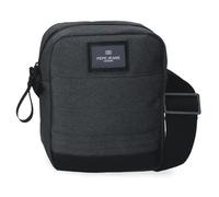 Pepe Jeans Bandolera Whitton Pequeña Negro 15x19,5x6 cms Piel sintética y poliéster